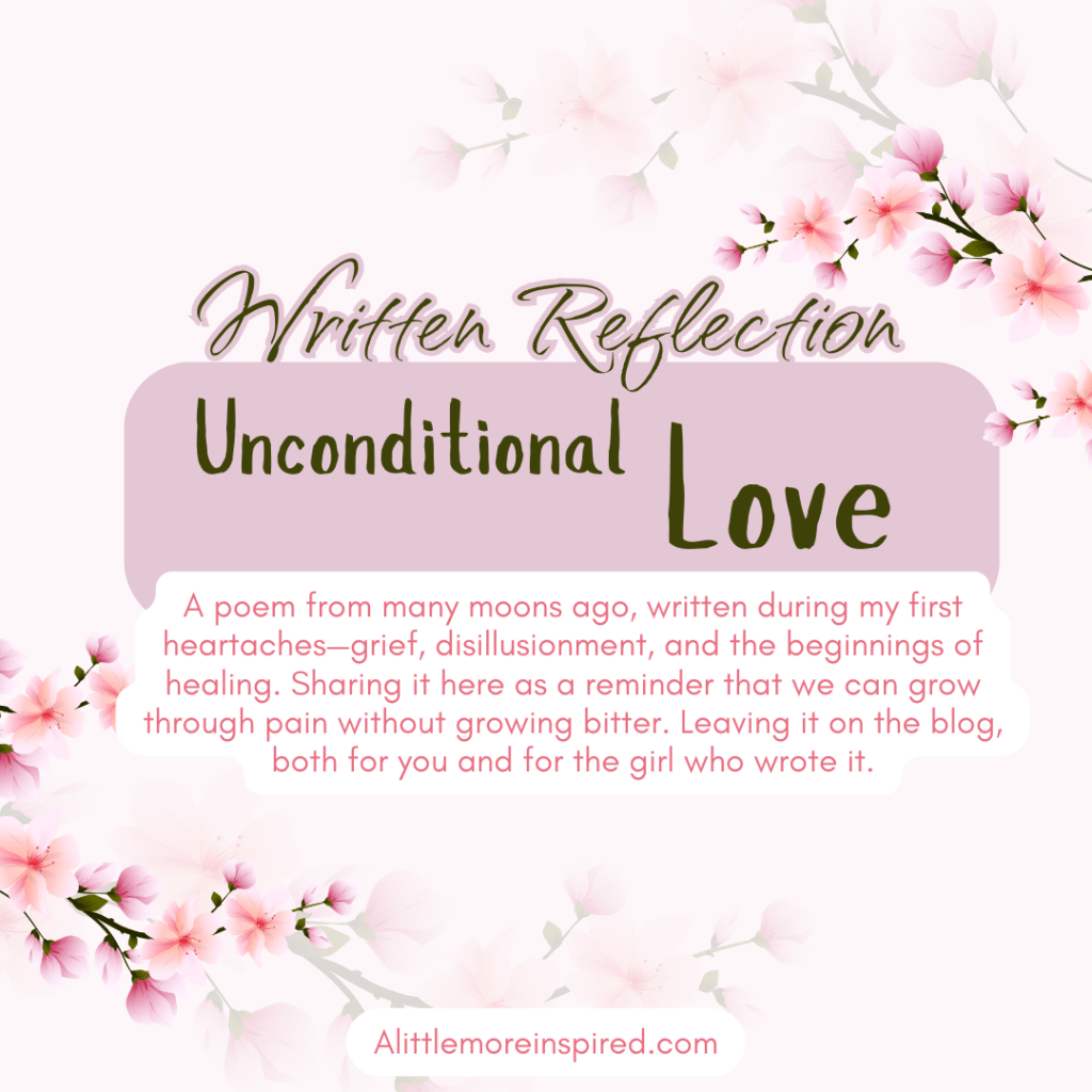 Unconditional Love: A Reflection From&nbsp;2020